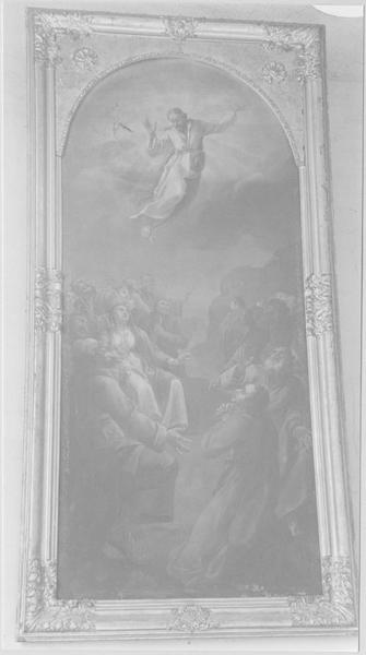 tableau et son cadre : l'Ascension, vue générale