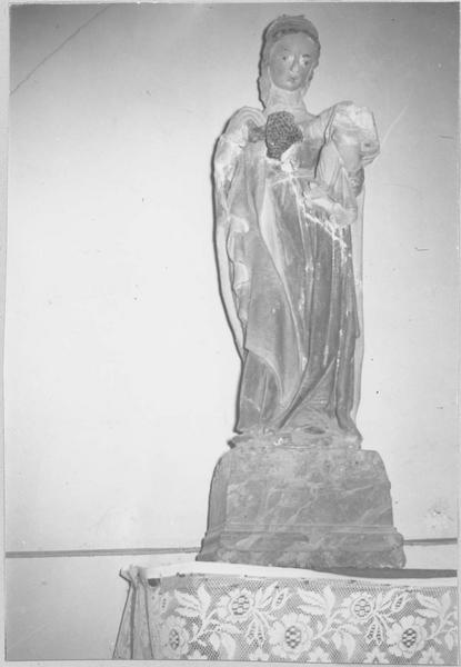statue : Vierge à l'Enfant, vue générale