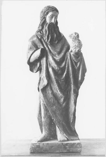 statue : saint Jean-Baptiste, vue générale