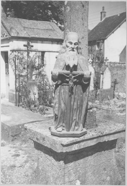 groupe sculpté : la Trinité, vue générale