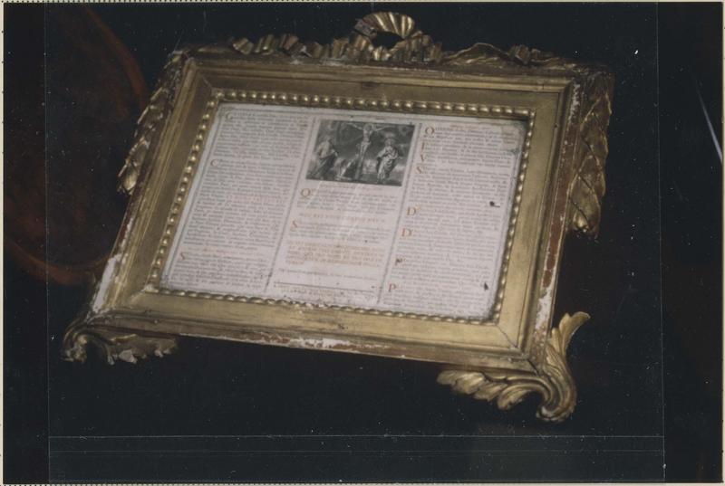 canons d'autel, vue générale