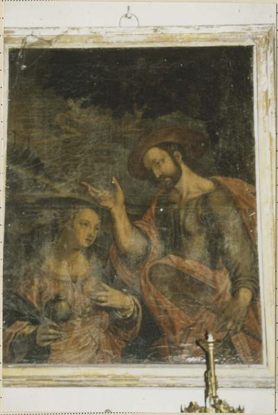 tableau : le Christ et la Madeleine, vue générale