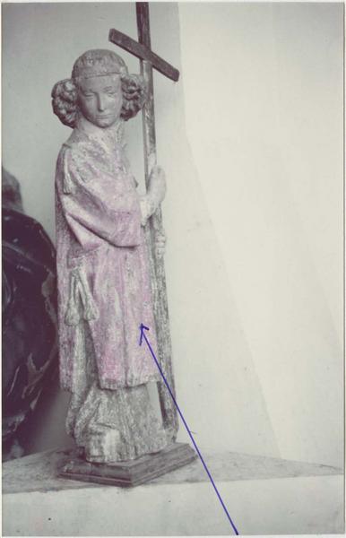 statue : ange, vue générale