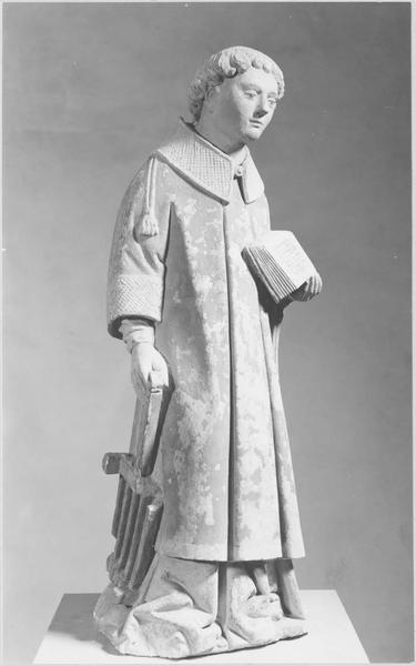 Statue : saint Laurent