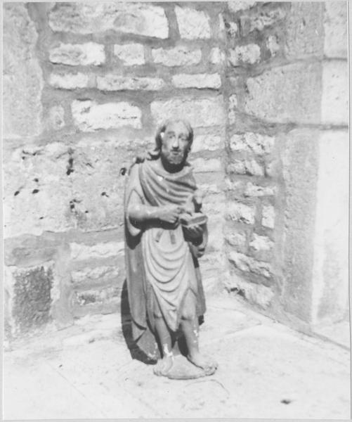 statue : saint Jean-Baptiste, vue générale - © Ministère de la Culture (France), Médiathèque du patrimoine et de la photographie (objets mobiliers), tous droits réservés