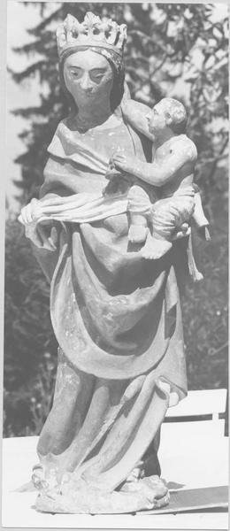 statue : Vierge à l'Enfant, vue générale - © Ministère de la Culture (France), Médiathèque du patrimoine et de la photographie (objets mobiliers), tous droits réservés