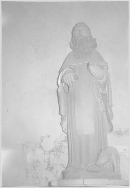 Statue : saint Antoine abbé