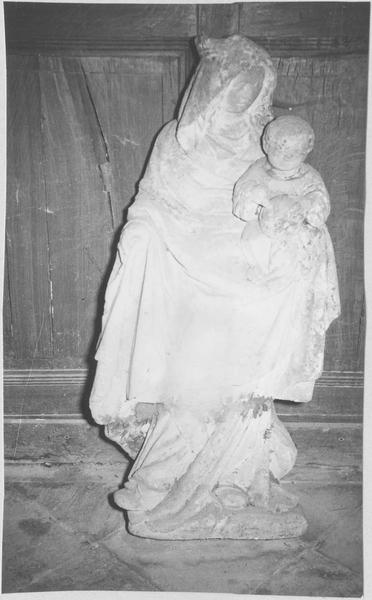 statue : Vierge à l'Enfant, vue générale