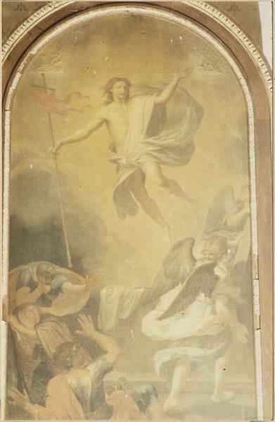 tableau : la Résurrection, vue générale