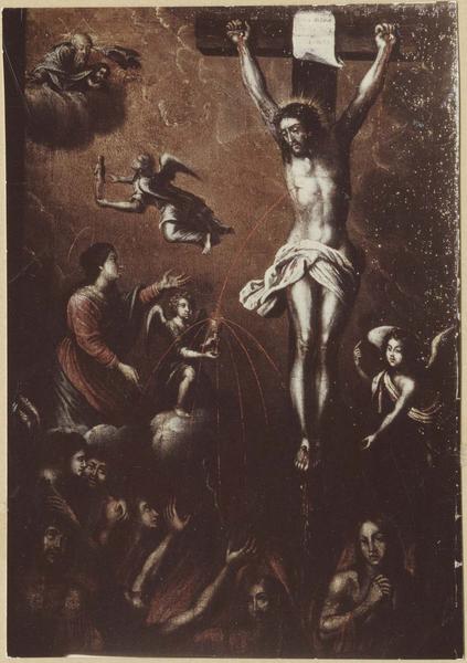 tableau : la Crucifixion, vue générale