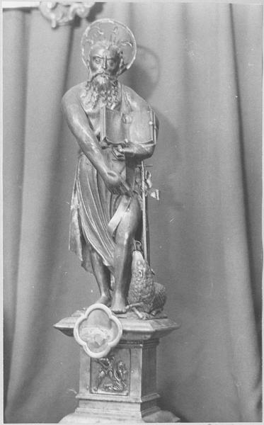 statue : saint Jean-Baptiste, vue générale