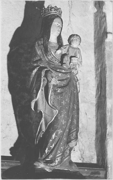 statue : Vierge à l'Enfant, vue générale