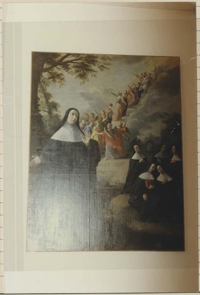 tableau : Sainte Angèle Merici, vue générale - © Ministère de la Culture (France), Médiathèque du patrimoine et de la photographie (objets mobiliers), tous droits réservés