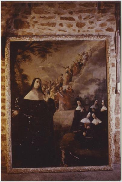 tableau : Sainte Angèle Merici, cadre, vue générale - © Ministère de la Culture (France), Médiathèque du patrimoine et de la photographie (objets mobiliers), tous droits réservés