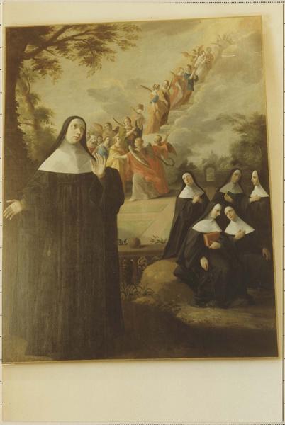 tableau : Sainte Angèle Merici, vue générale - © Ministère de la Culture (France), Médiathèque du patrimoine et de la photographie (objets mobiliers), tous droits réservés