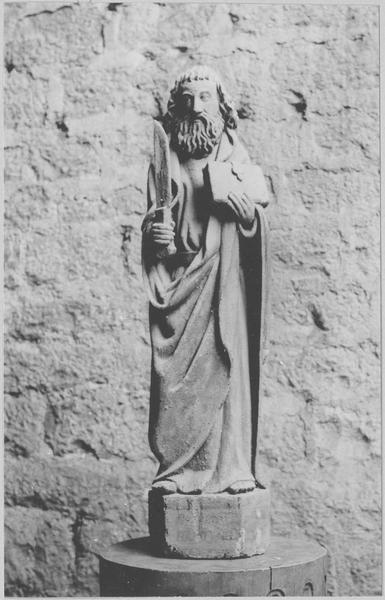 statue : Saint Barthélémy, vue générale