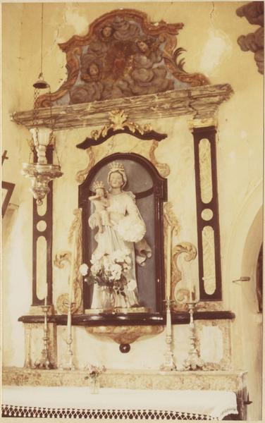 statue : Vierge à l'Enfant, vue générale