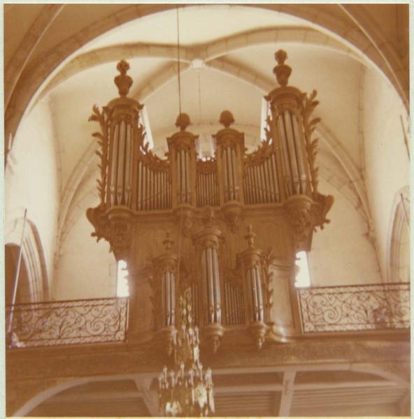 orgue de tribune, vue générale