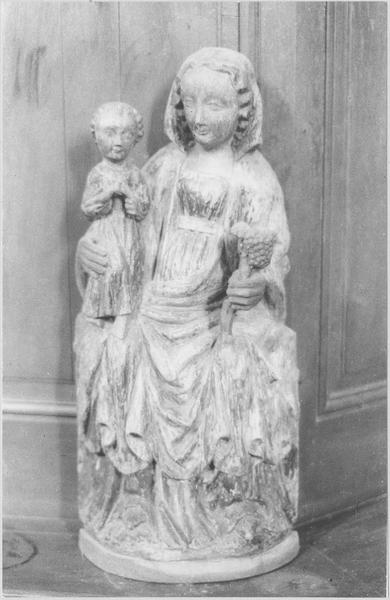 statue : Vierge à l'Enfant, vue générale - © Ministère de la Culture (France), Médiathèque du patrimoine et de la photographie (objets mobiliers), tous droits réservés