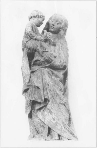 statue : Vierge à l'Enfant, vue générale - © Ministère de la Culture (France), Médiathèque du patrimoine et de la photographie (objets mobiliers), tous droits réservés