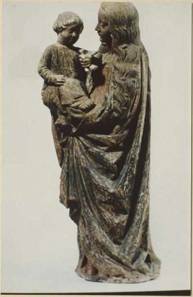 statue : Vierge à l'Enfant, vue générale - © Ministère de la Culture (France), Médiathèque du patrimoine et de la photographie (objets mobiliers), tous droits réservés