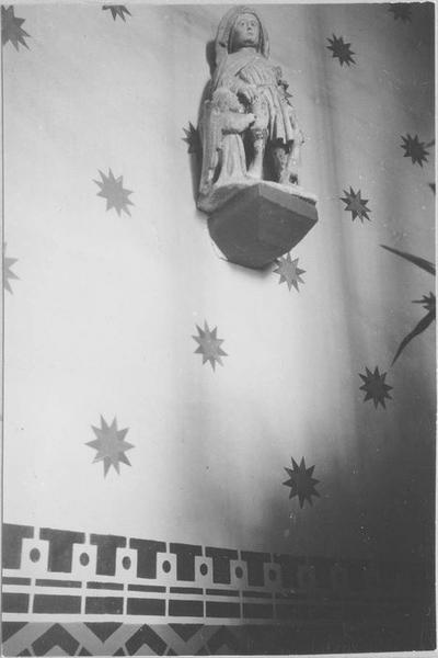 statue : saint Roch, vue générale - © Ministère de la Culture (France), Médiathèque du patrimoine et de la photographie (objets mobiliers), tous droits réservés