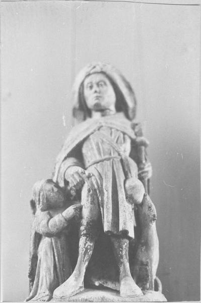 statue : saint Roch, vue générale - © Ministère de la Culture (France), Médiathèque du patrimoine et de la photographie (objets mobiliers), tous droits réservés