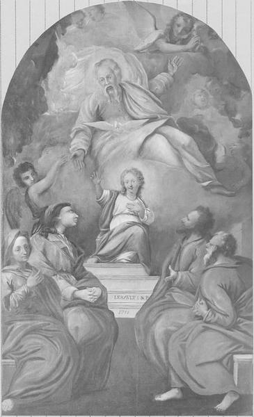 tableau : la Trinité, vue générale