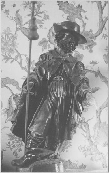 statue : saint Jacques le Majeur, vue générale - © Ministère de la Culture (France), Médiathèque du patrimoine et de la photographie (objets mobiliers), tous droits réservés