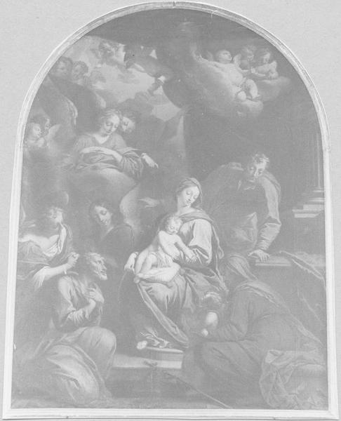 tableau : l'Adoration des bergers, vue générale - © Ministère de la Culture (France), Médiathèque du patrimoine et de la photographie (objets mobiliers), tous droits réservés