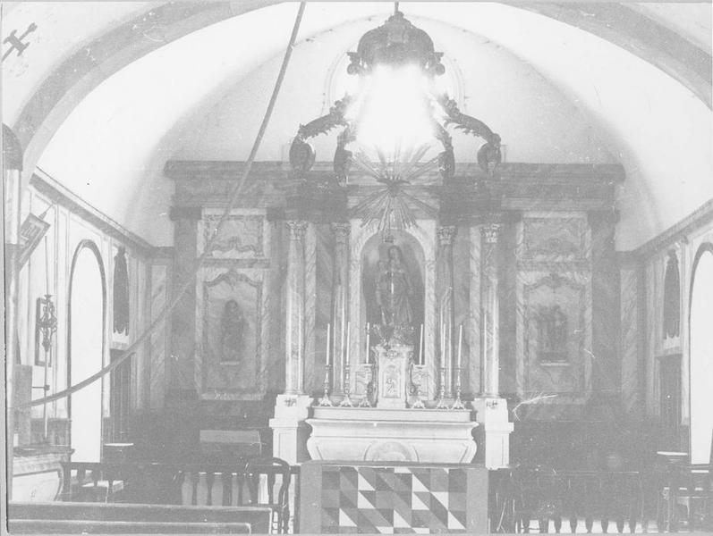 autel, retable, baldaquin d'autel (maître-autel), vue générale - © Ministère de la Culture (France), Médiathèque du patrimoine et de la photographie (objets mobiliers), tous droits réservés