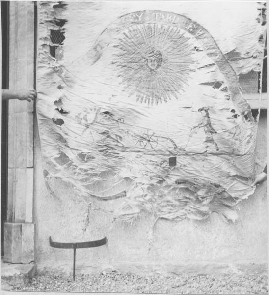 drapeau de la garde nationale de Tart, vue générale