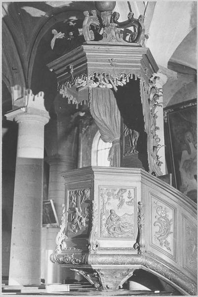 chaire à prêcher, vue générale