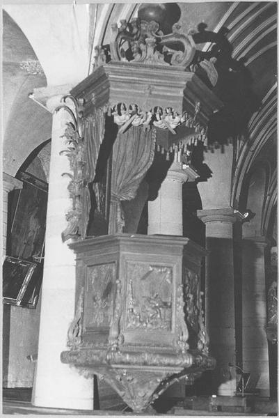 chaire à prêcher, vue générale