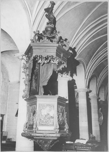 chaire à prêcher, vue générale