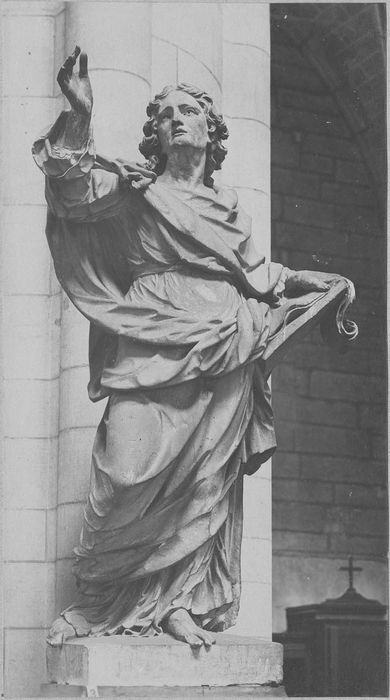 statue : saint Augustin, vue générale - © Ministère de la Culture (France), Médiathèque du patrimoine et de la photographie, diffusion RMN-GP