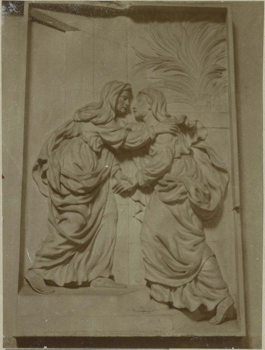 bas-relief : la Visitation, vue générale - © Ministère de la Culture (France), Médiathèque du patrimoine et de la photographie, diffusion RMN-GP