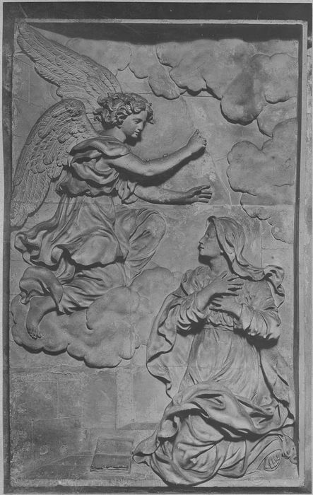 bas-relief : l'Annonciation, vue générale - © Ministère de la Culture (France), Médiathèque du patrimoine et de la photographie, diffusion RMN-GP