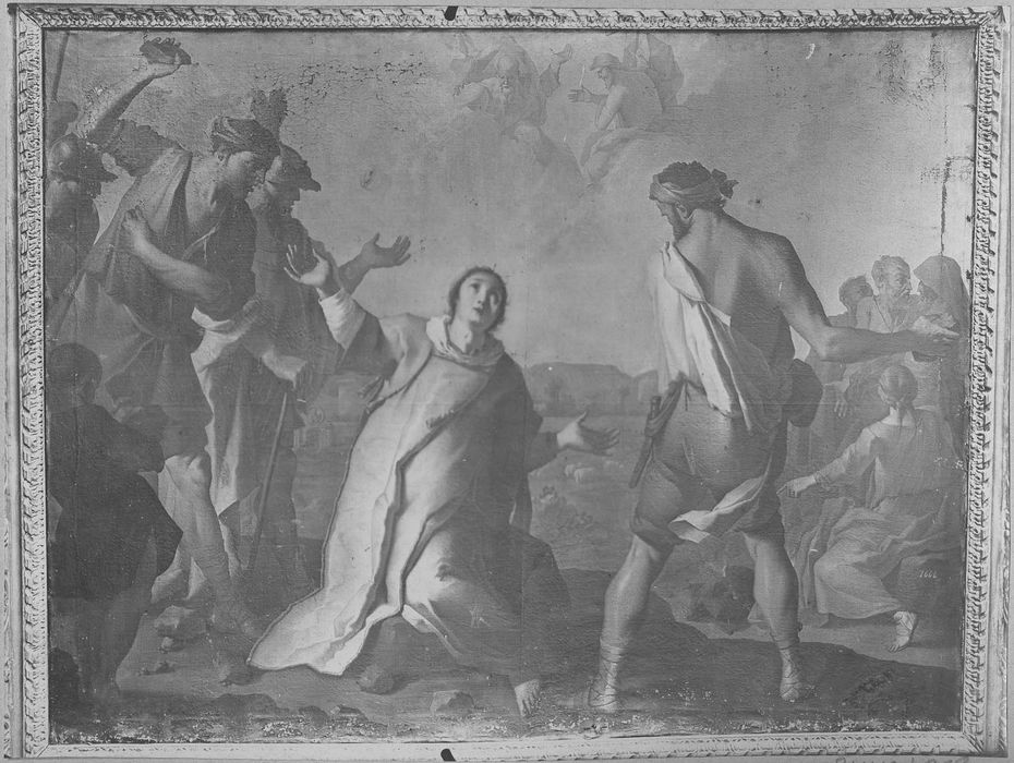 tableau : la Lapidation de saint Etienne, vue générale - © Ministère de la Culture (France), Médiathèque du patrimoine et de la photographie, diffusion RMN-GP