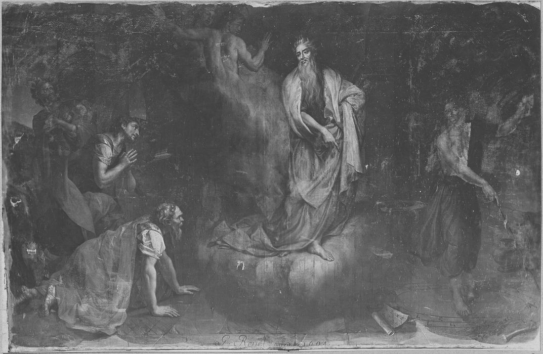 tableau : Saül évoquant l'ombre de Samuel, vue générale - © Ministère de la Culture (France), Médiathèque du patrimoine et de la photographie, diffusion RMN-GP