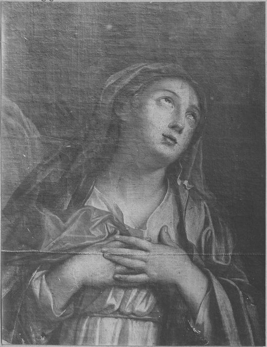 tableau : l'Annonciation, détail - © Ministère de la Culture (France), Médiathèque du patrimoine et de la photographie, diffusion RMN-GP