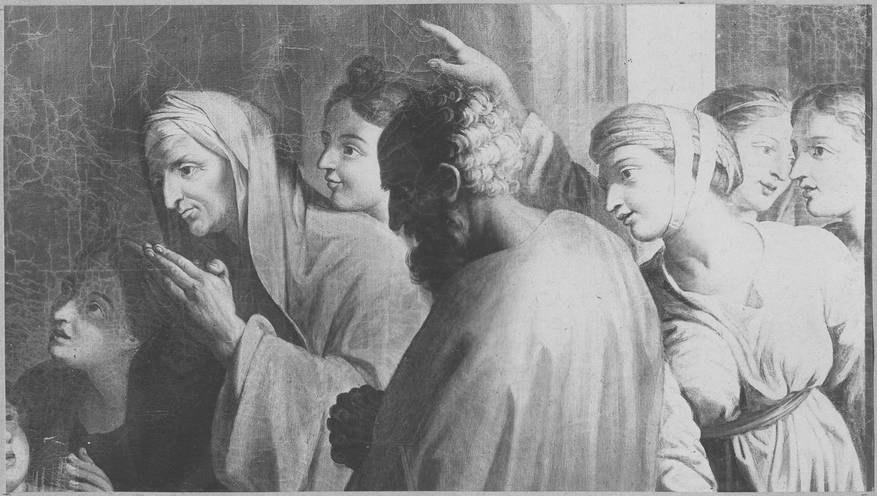 tableau : le Mariage (les 7 sacrements), détail - © Ministère de la Culture (France), Médiathèque du patrimoine et de la photographie, diffusion RMN-GP