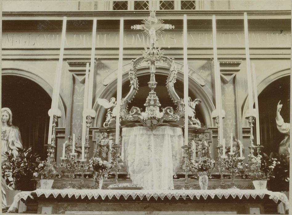 tabernacle du maître-autel de la grande chapelle, vue générale