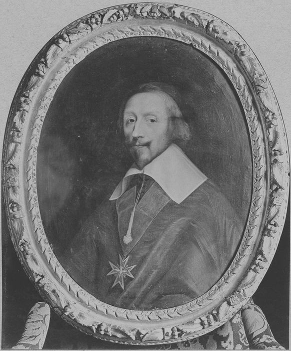 tableau : portrait du cardinal de Richelieu, vue générale