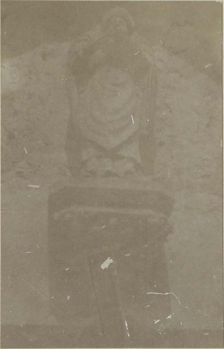 statue : saint Denis, vue générale
