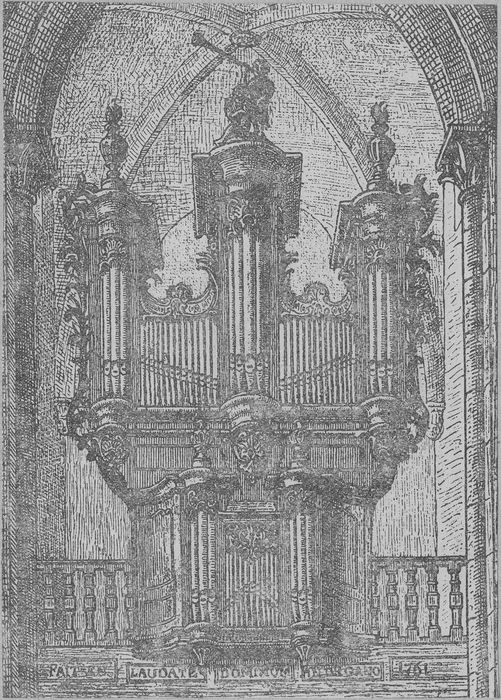 orgue de tribune, vue générale