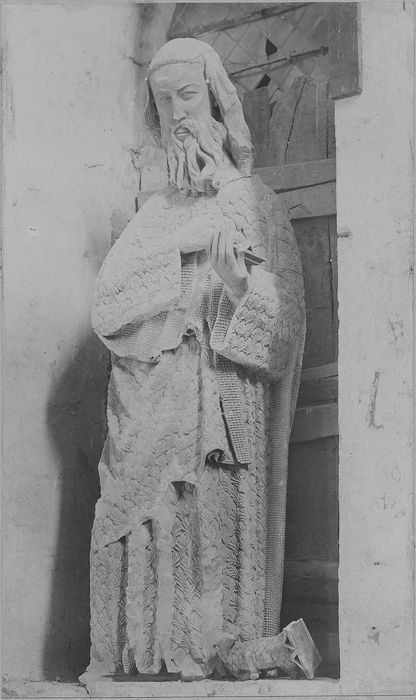 statue : saint Jean-Baptiste, vue générale