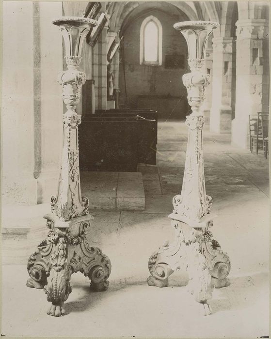 chandeliers (torchères), vue générale