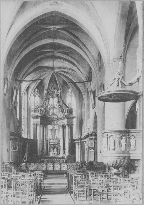 baldaquin d'autel (maître-autel), vue générale