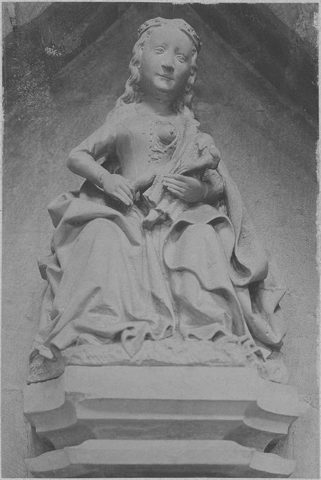 statue : Vierge à l'Enfant, vue générale - © Ministère de la Culture (France), Médiathèque du patrimoine et de la photographie, diffusion RMN-GP